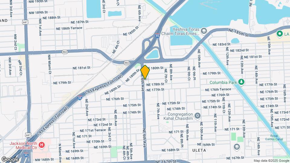 17835 NE 6th Ave Map and Location Details