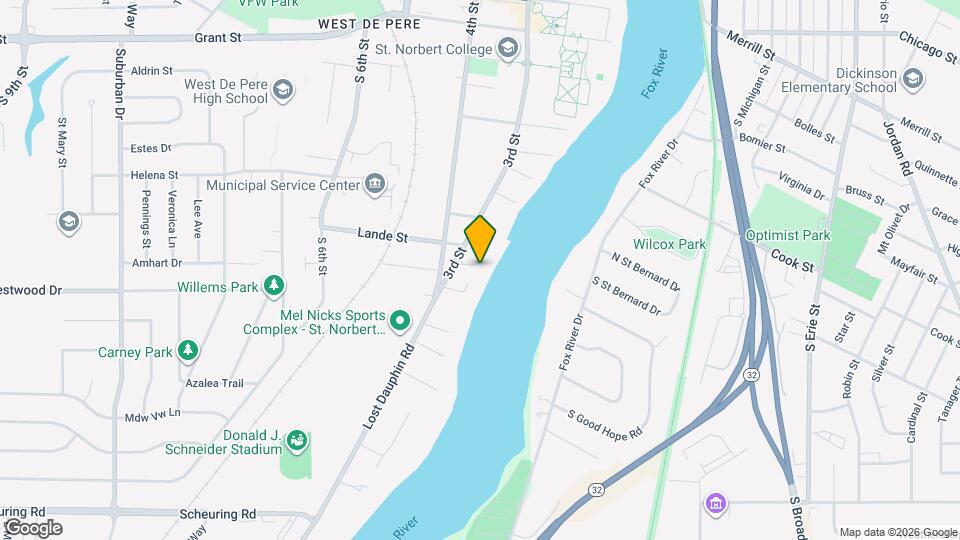 1011 Third St Map and Location Details