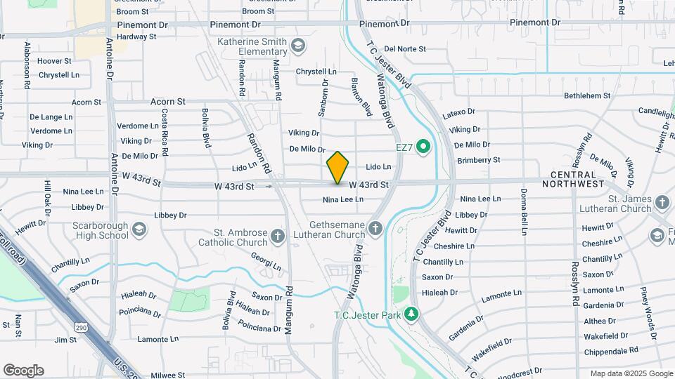 4601 W 43rd St Map and Location Details