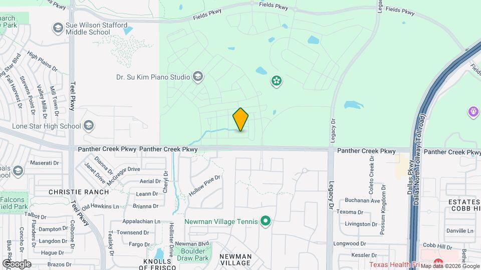 3852 Lacefield Dr Map and Location Details