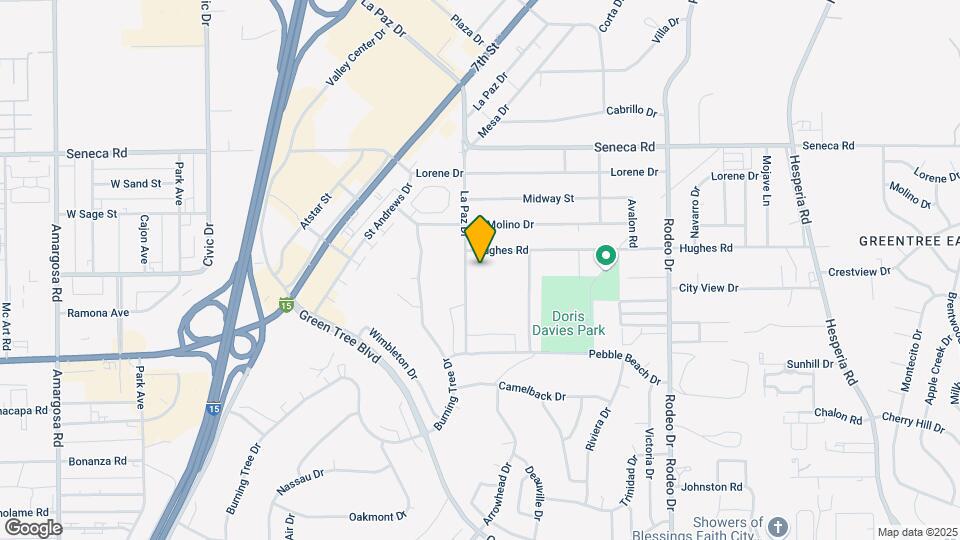 14299 La Paz Dr Map and Location Details