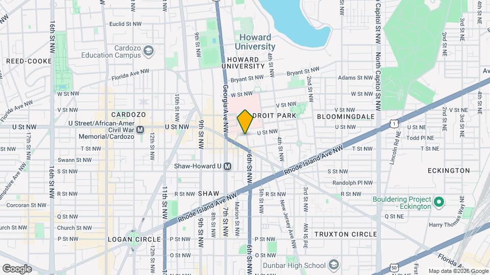 1926 6th St NW Map and Location Details