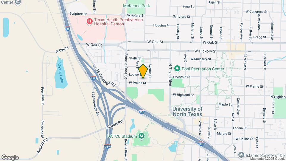 2420 W Prairie St Map and Location Details