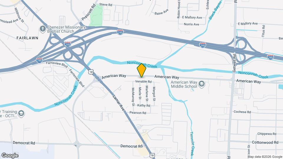 3554 Venable Rd Map and Location Details