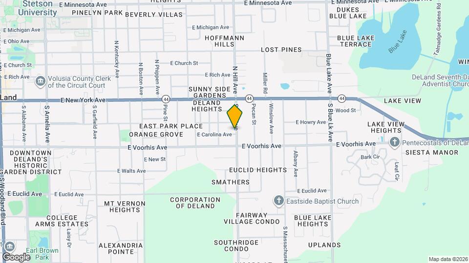 226 S Hill Ave Map and Location Details