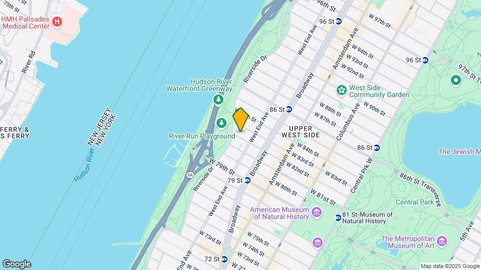317 W 82nd St Mapa y Detalles de la Ubicación