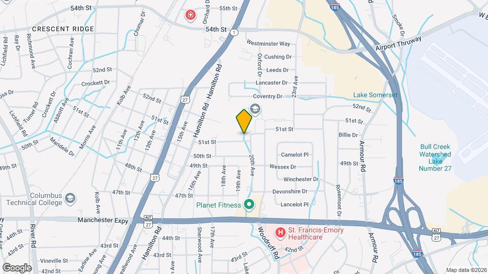 1921 51st St Mapa y Detalles de la Ubicación