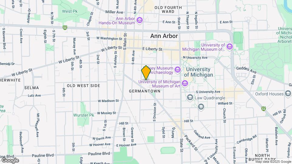 312 E Jefferson St Map and Location Details
