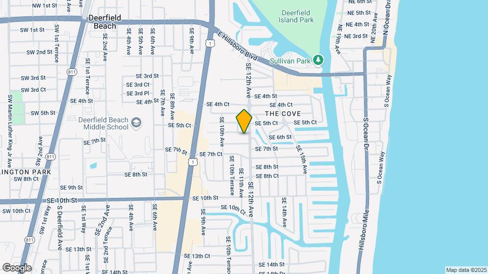 1108 SE 6th St Map and Location Details