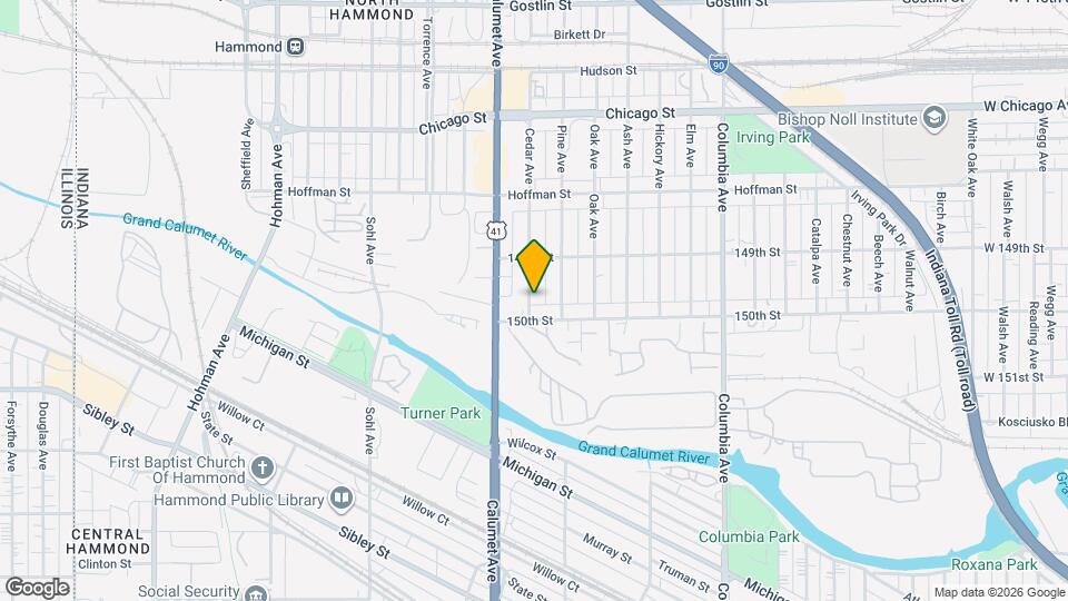 4937 Cedar Ave Map and Location Details