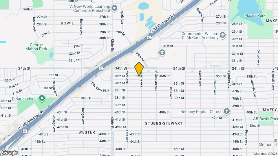 5003 35th St Map and Location Details