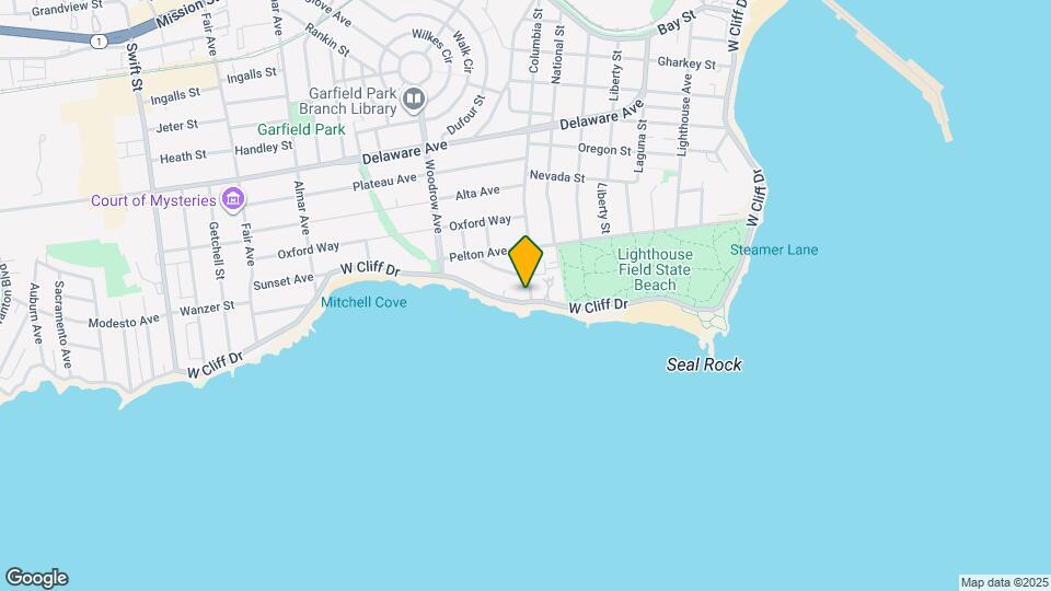 902 W Cliff Dr, Unit A Map and Location Details