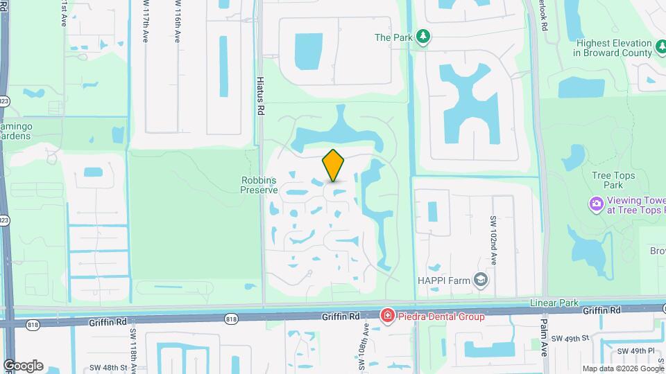 10950 SW 40 Ct Map and Location Details