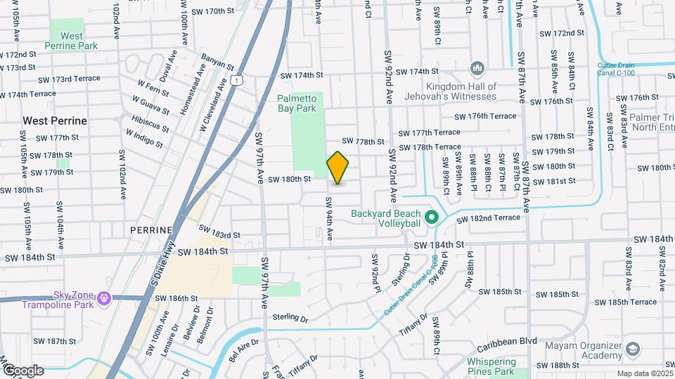 9375 SW 181st St Map and Location Details