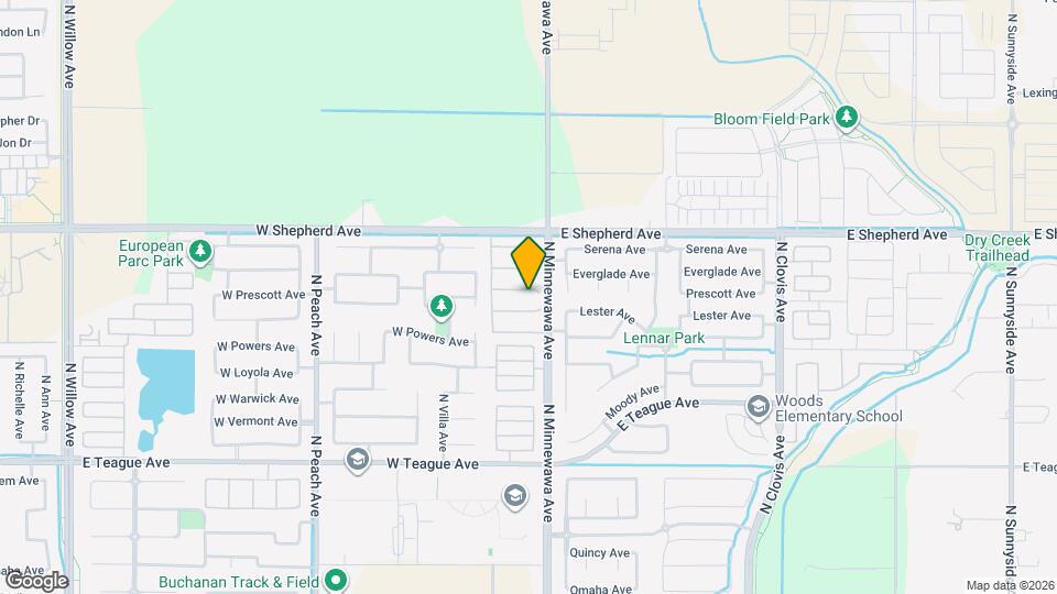 36 W Prescott Ave Map and Location Details