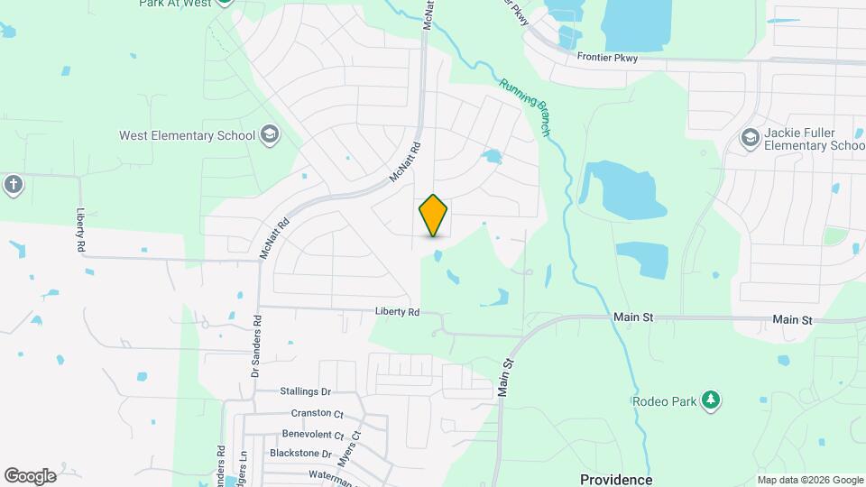 10604 Thunderwood Dr Map and Location Details