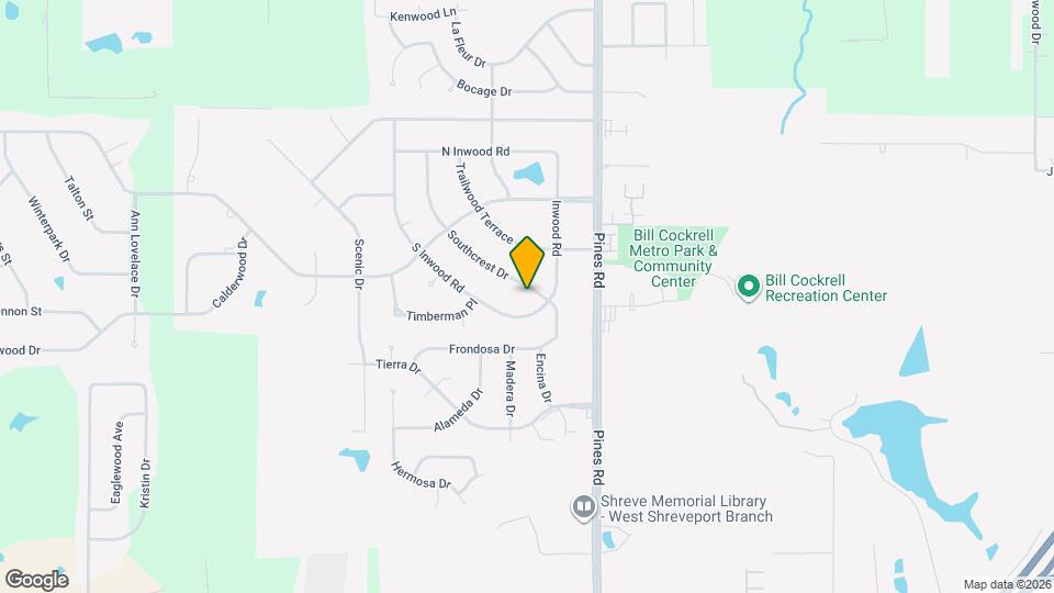 6227 Southcrest Dr Map and Location Details