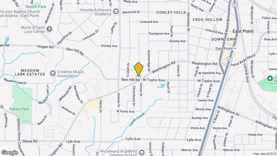 2013 Ben Hill Rd Map and Location Details