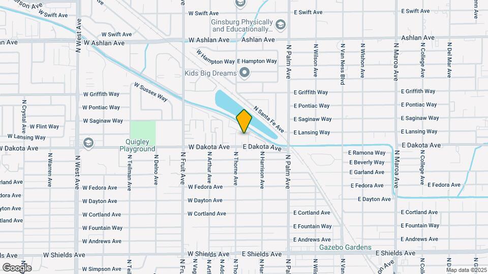 36 E Saginaw Way Map and Location Details