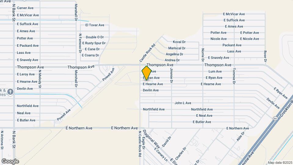 3521 E Hearne Ave Map and Location Details