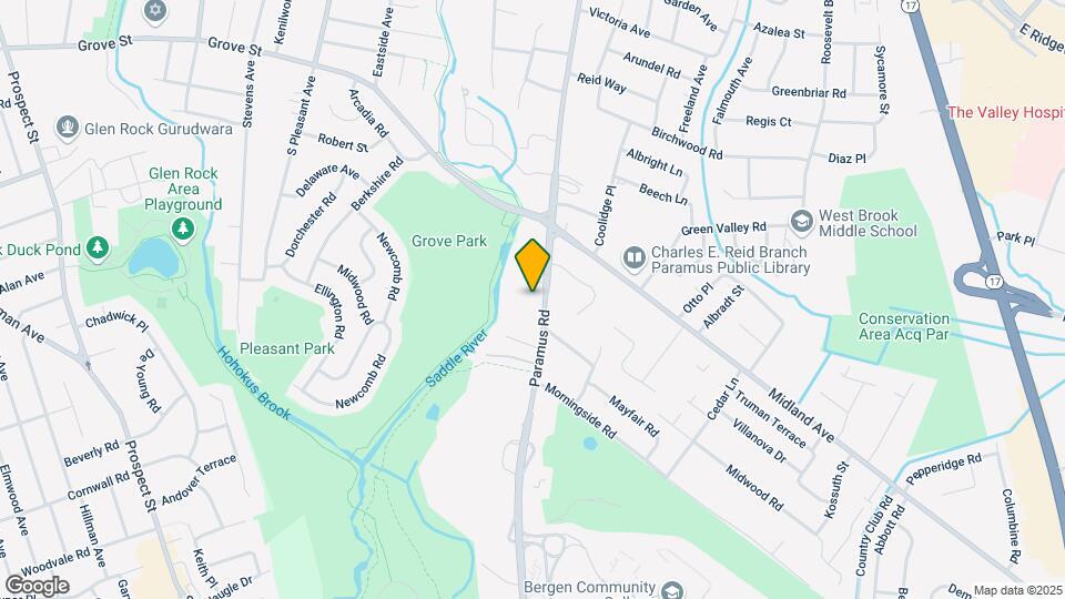 499 Paramus Rd Map and Location Details