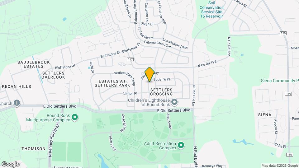 2317 Butler Way Map and Location Details