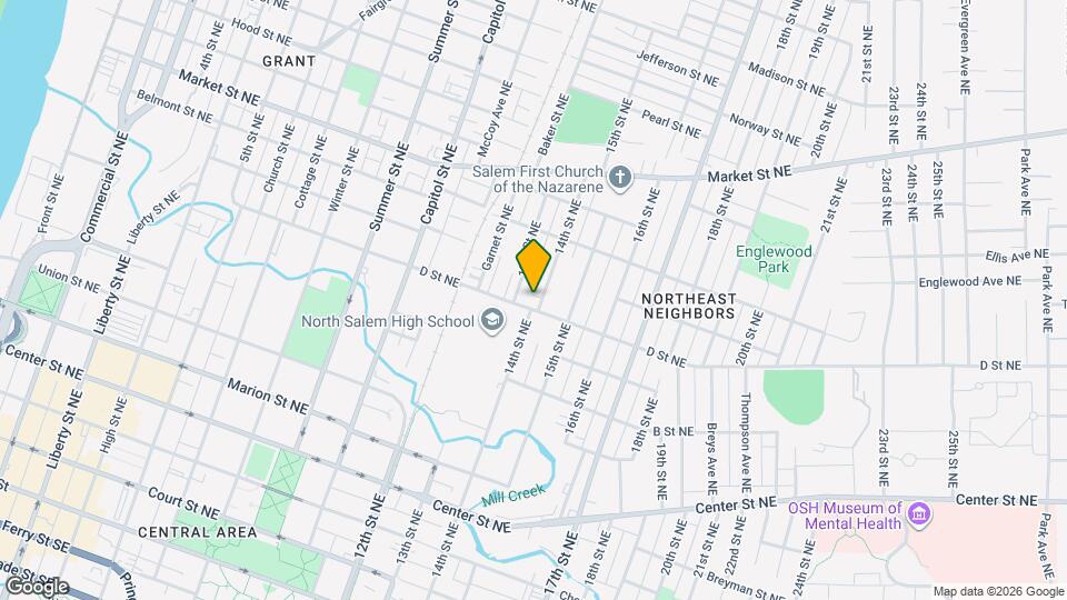 925 14th St NE Map and Location Details