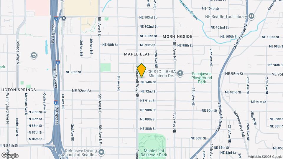 1012 NE 94th St Map and Location Details