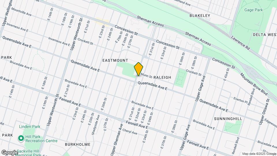 465 Upper Sherman Ave Map and Location Details