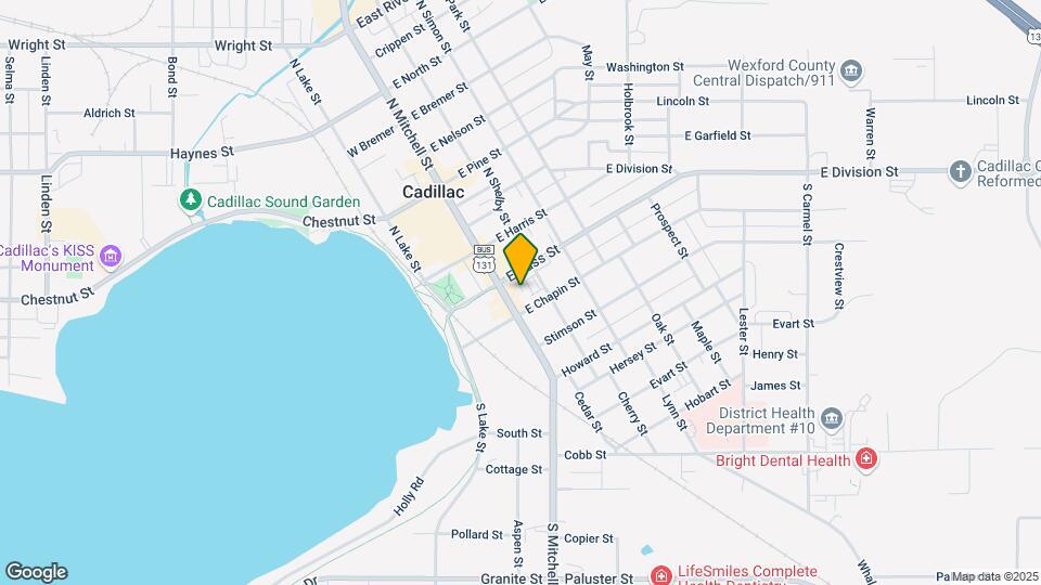 Cadillac Lofts Mapa y Detalles de la Ubicación