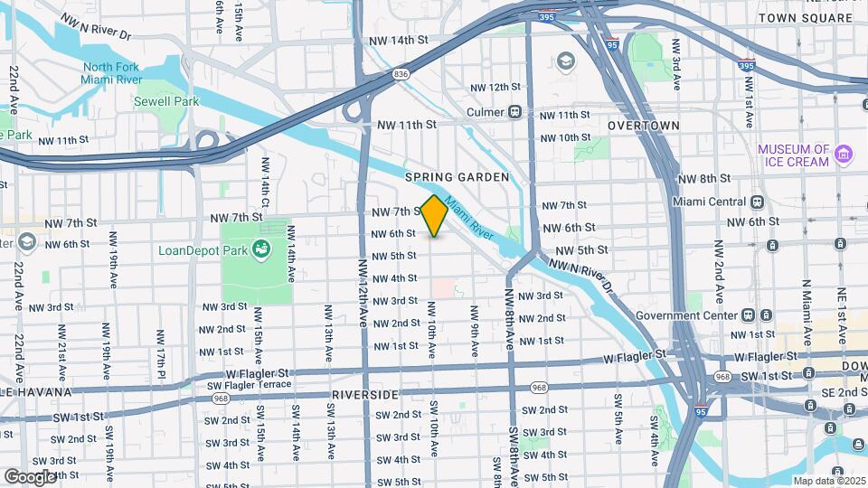 519 NW 10th Ave Mapa y Detalles de la Ubicación