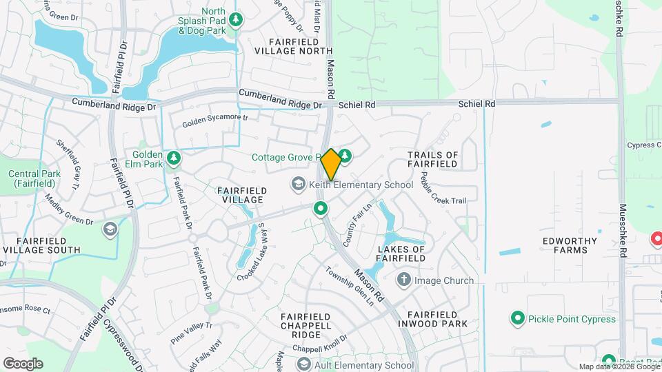 20431 Fairfield Park Way Map and Location Details