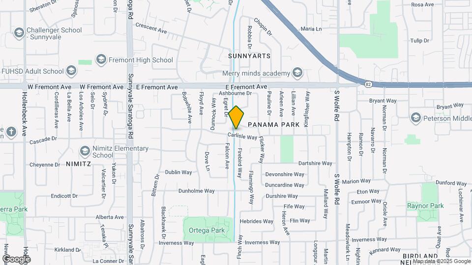 705 Carlisle Way Map and Location Details