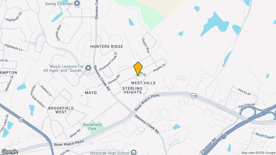 3025 Silverwood Dr Map and Location Details