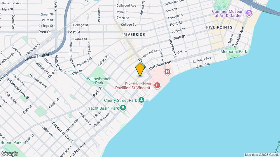 2742 Riverside Ave Map and Location Details