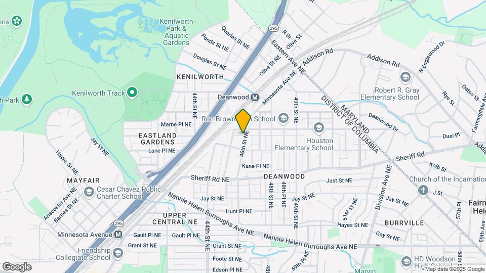 1122 46th St NE Map and Location Details