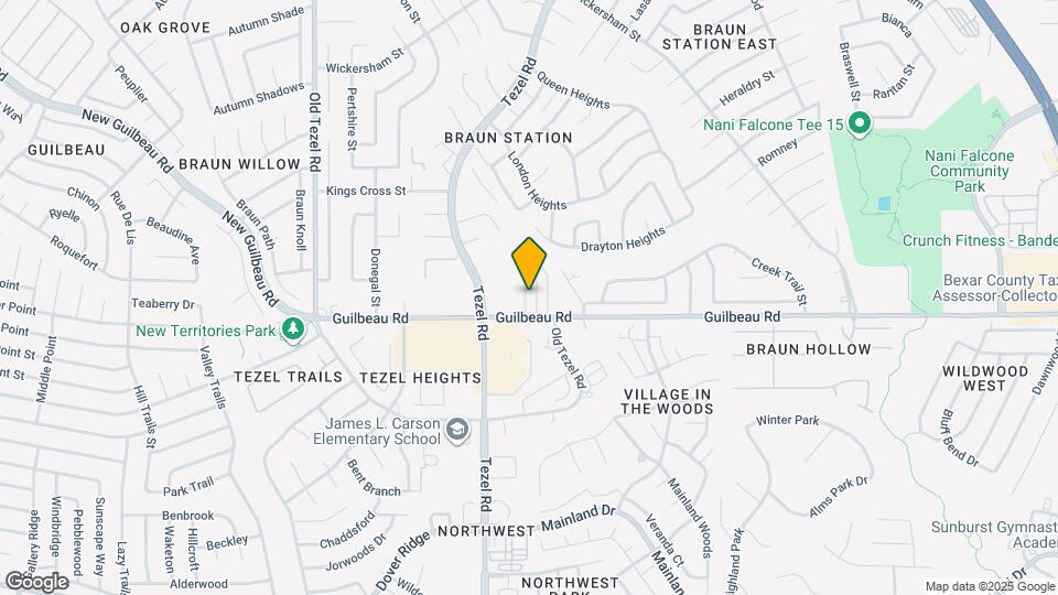 8419 Cranberry Hill Map and Location Details