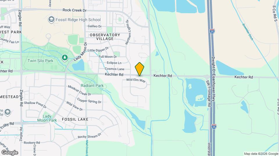 4002 Wild Elm Way Map and Location Details