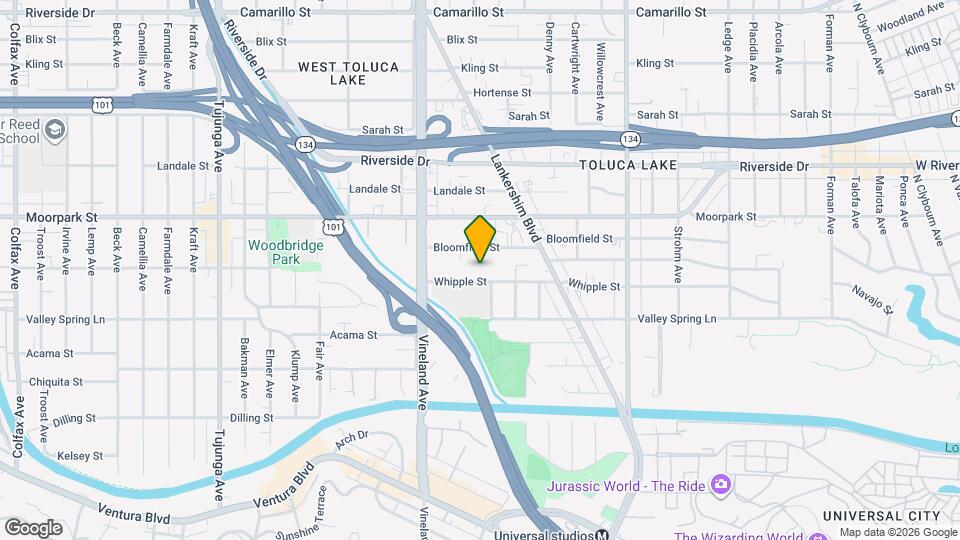 10913 Whipple St, Unit 205 Mapa y Detalles de la Ubicación