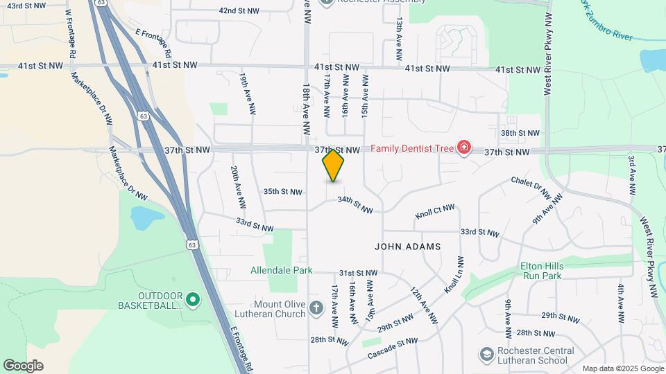 3506 17th Ave NW Map and Location Details