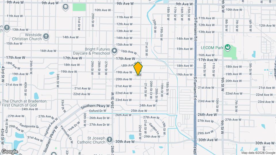 2204 20th Ave W Map and Location Details