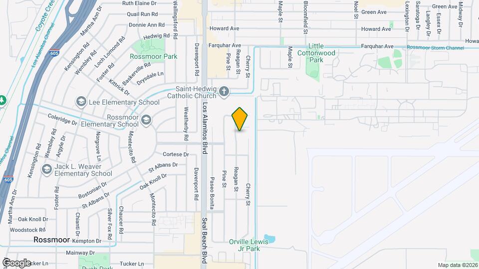 11682 Reagan St Mapa y Detalles de la Ubicación