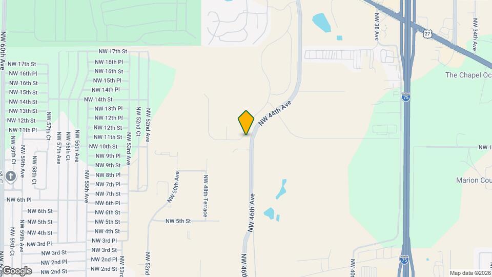 1103 NW 44th Court Rd Map and Location Details