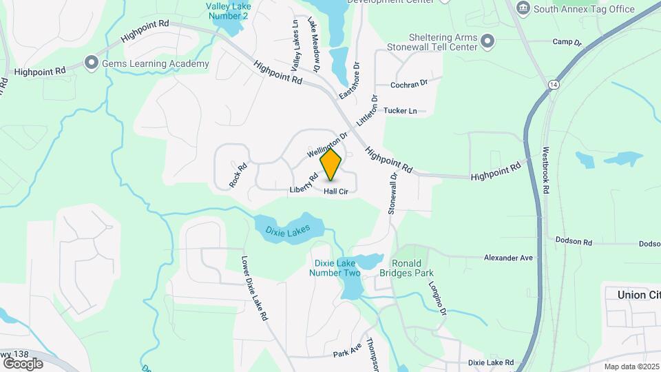 5515 Hall Cir Map and Location Details