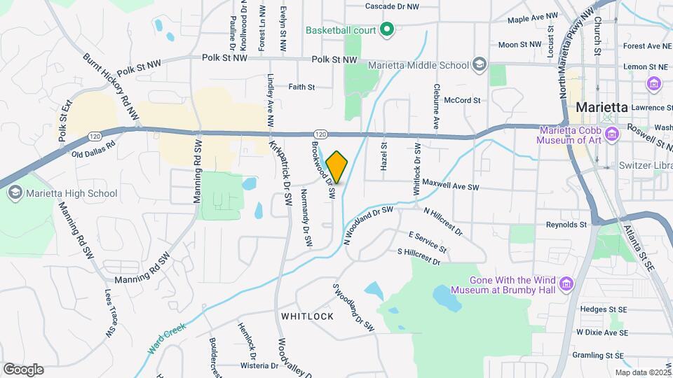 131 Brookwood Dr SW Map and Location Details