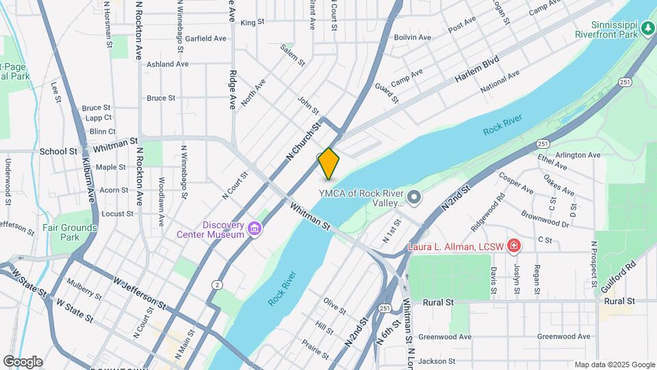 957 Indian Ter, Unit A Map and Location Details