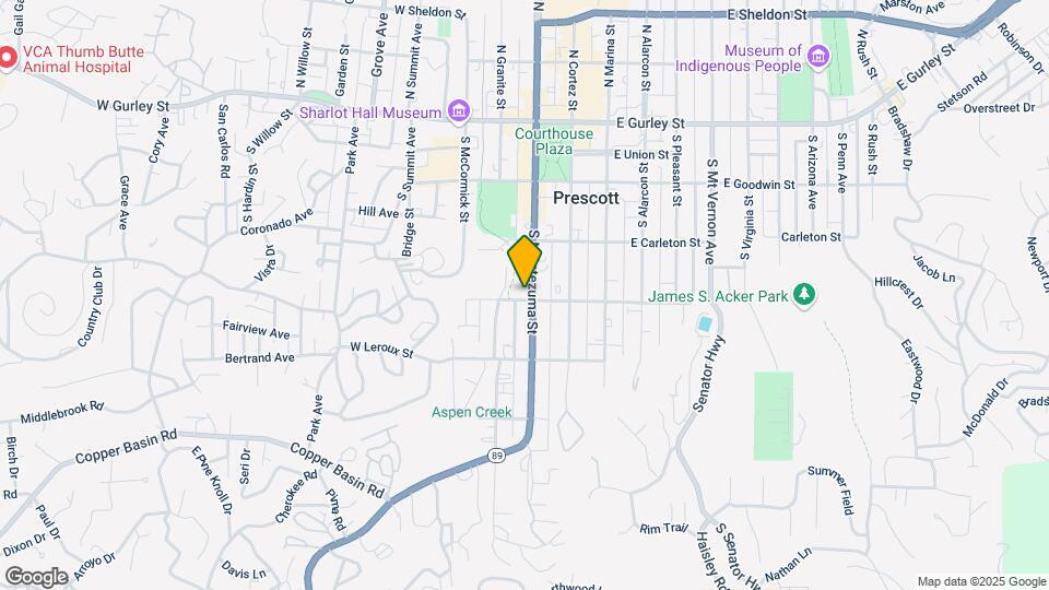 346 S Montezuma St Mapa y Detalles de la Ubicación
