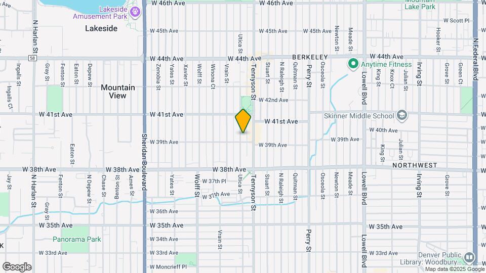 3912 Utica St Mapa y Detalles de la Ubicación