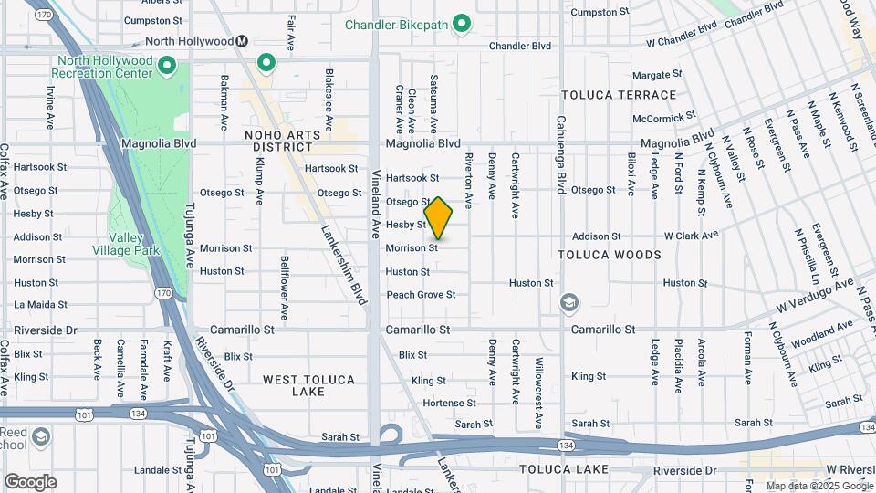 10845 Morrison St Map and Location Details