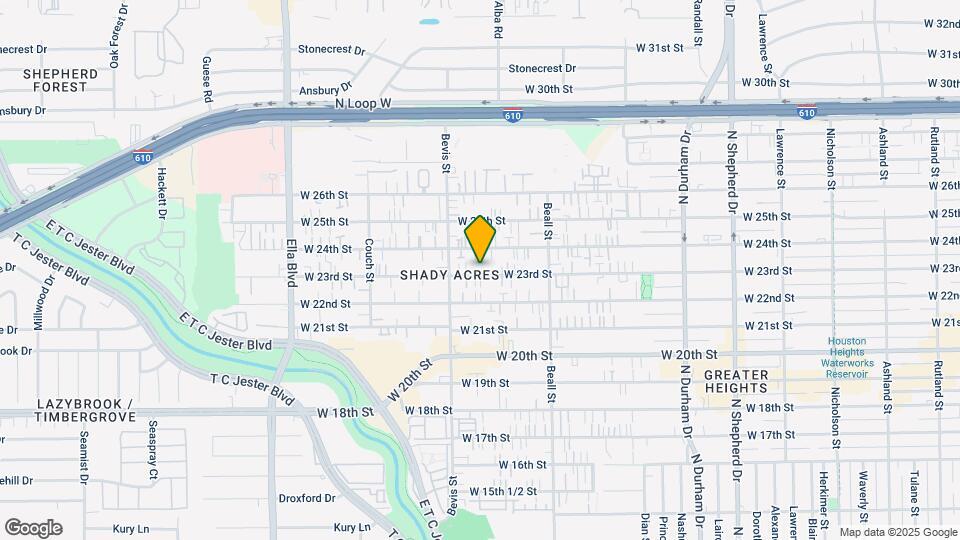 1237 W 23rd St Map and Location Details